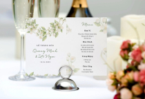 Thực đơn tiệc cưới 2025: Ưu tiên sức khỏe và sự tinh tế